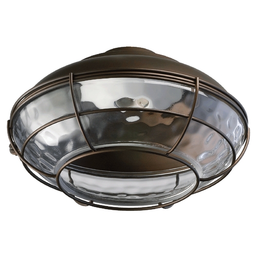 Hudson Oiled Bronze Fan Light Kit by Quorum Lighting