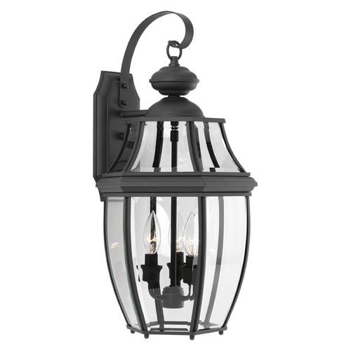 New Haven Black Outdoor Wall Light by Progress Lighting