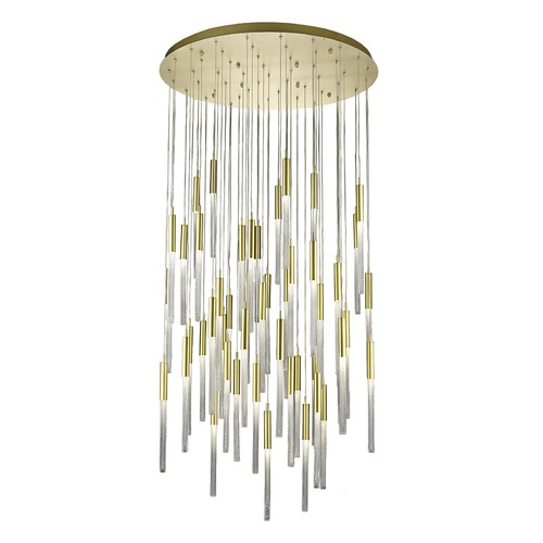 Avenue Lighting Boa 51-Light Brushed Brass LED Multi-Light Pendant by Avenue Lighting HF2051-BOA-BB