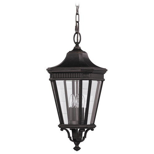 Generation Lighting Cotswold Lane Outdoor Hanging Light in Grecian Bronze by Generation Lighting OL5411GBZ