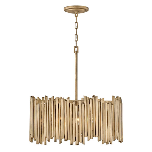 Roca 24-Inch Chandelier in Burnished Gold by Hinkley Lighting