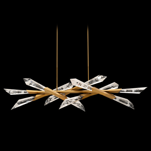 Schonbek Beyond Solitude Aged Brass LED Island Light