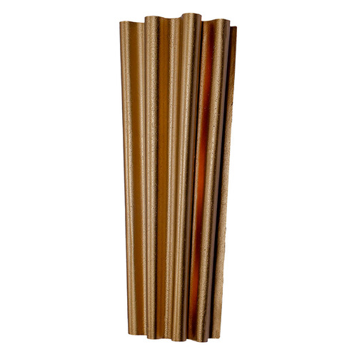 Kalco Lighting Kalco Lighting Ripple Bright Gold Leaf Sconce 522823BGL