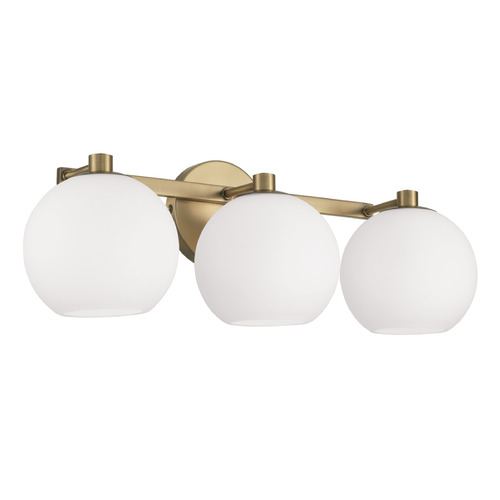 Homeplace By Capital Lighting Ansley Aged Brass Bathroom Light