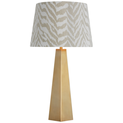 Visual Comfort Signature Collection Zoran Medium Table Lamp in Antique Brass by Visual Comfort Signature SCH3022HAB-315
