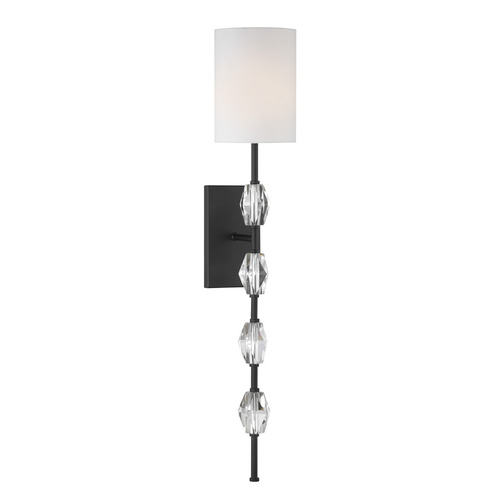 Savoy House Lighting Matte Black Sconce