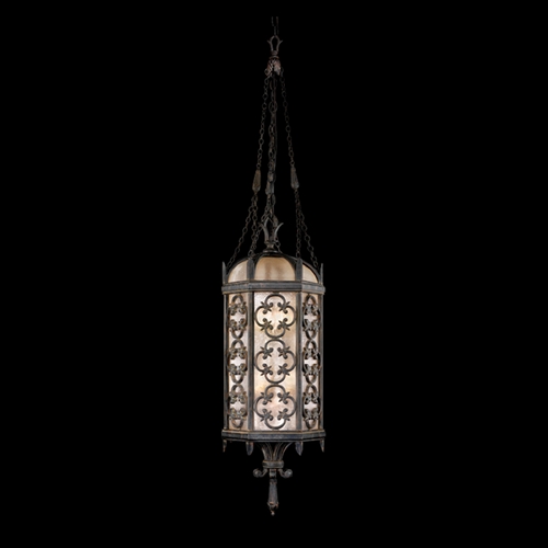 Fine Art Lamps Costa Del Sol Marbella Wrought Iron Outdoor Hanging Light