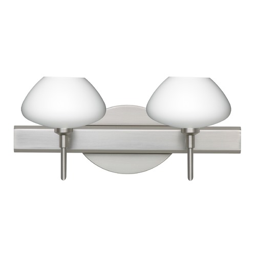 Besa Lighting Peri Satin Nickel LED Bathroom Light