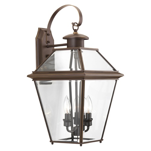 Burlington Antique Bronze Outdoor Wall Light by Progress Lighting