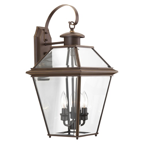 Progress Lighting Burlington Antique Bronze Outdoor Wall Light by Progress Lighting P6617-20