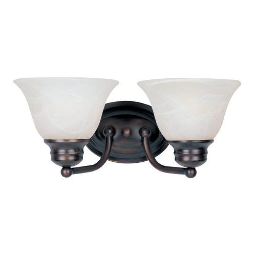 Malibu Oil Rubbed Bronze Bathroom Light by Maxim Lighting