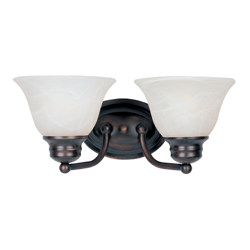 Maxim Lighting Malibu Oil Rubbed Bronze Bathroom Light by Maxim Lighting 2687MROI