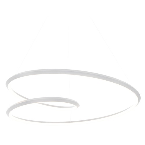 Ampersand White LED Pendant by Kuzco Lighting