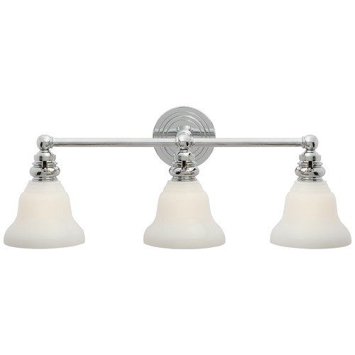 Visual Comfort Signature Collection E.F. Chapman Boston Functional 3-Light in Chrome by Visual Comfort Signature SL2933CHSLEGWG