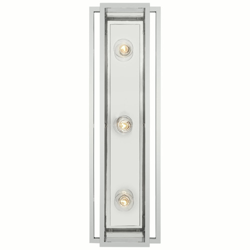 Visual Comfort Signature Collection Ian K. Fowler Halle Bath Light in Nickel by Visual Comfort Signature S2203PN-CG