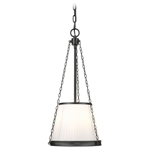 Z-Lite Z-Lite Madeline Matte Black Pendant Light with Empire Shade 1954P12-MB