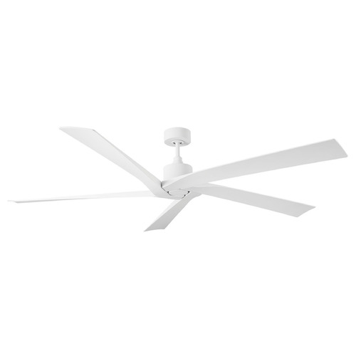 Visual Comfort Fan Collection Sean Lavin Aspen Coastal 70 Matte White Ceiling Fan Without Light