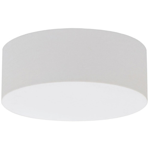 Afx Lighting Anton Linen White LED Flushmount Light