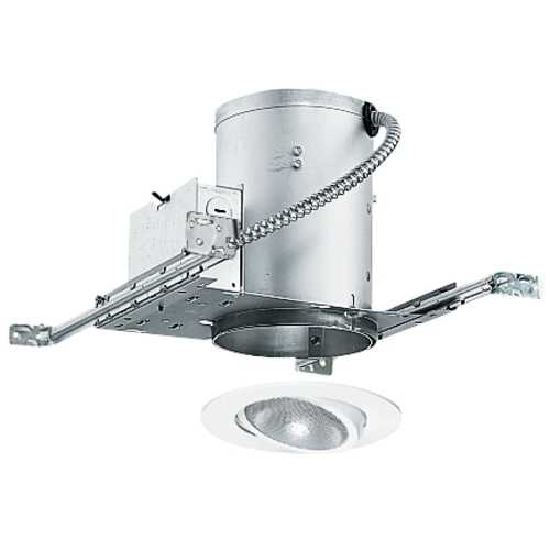 Juno Lighting Group 5-inch Recessed Lighting Kit with Adjustable Trim IC20/209WH