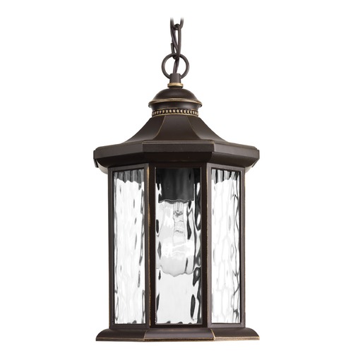 Edition Antique Bronze Outdoor Hanging Light by Progress Lighting