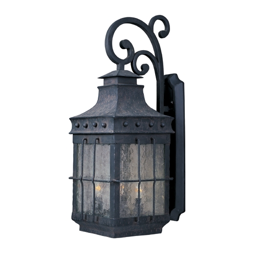 Nantucket Country Forge Outdoor Wall Light by Maxim Lighting