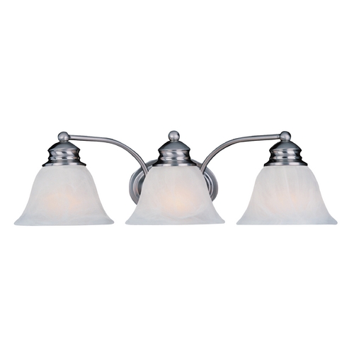Malibu Satin Nickel Bathroom Light by Maxim Lighting
