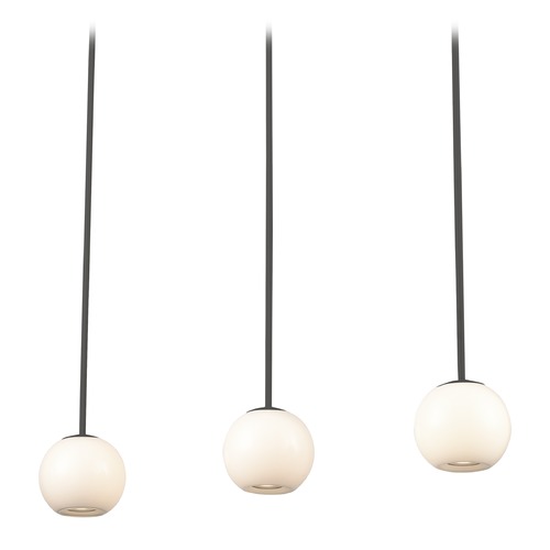 Europa Black LED Multi-Light Pendant by Kuzco Lighting