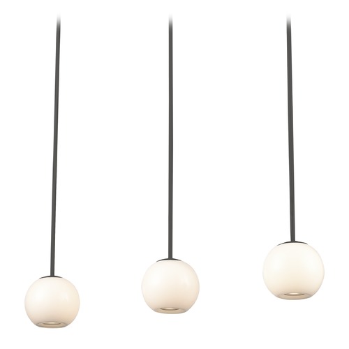 Kuzco Lighting Europa Black LED Multi-Light Pendant by Kuzco Lighting MP47613-BK