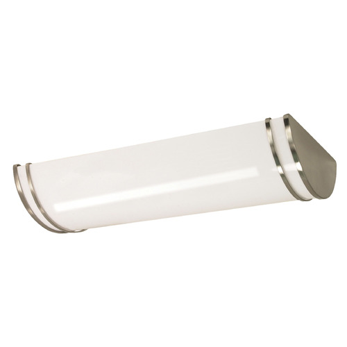 Glamour Brushed Nickel LED Flush Mount by Nuvo Lighting