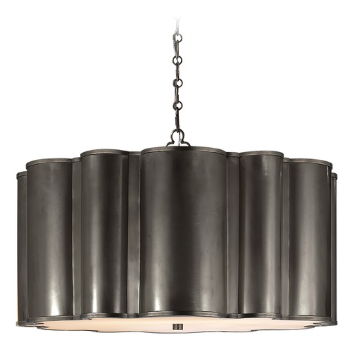 Visual Comfort Signature Collection Alexa Hampton Markos Large Pendant in Bronze by Visual Comfort Signature AH5215BZ