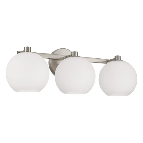 Homeplace By Capital Lighting Ansley Brushed Nickel Bathroom Light