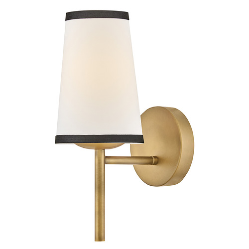 Hinkley Sonia Lacquered Brass LED Sconce