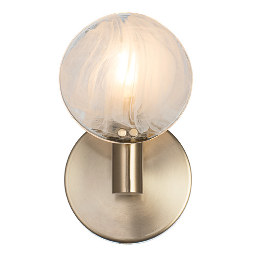 Matteo Lighting Cloudburst Champagne Gold LED Sconce