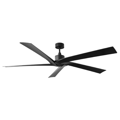 Visual Comfort Fan Collection Sean Lavin Aspen Coastal 70 Midnight Black Ceiling Fan Without Light