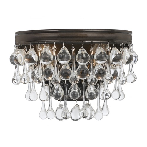 Crystorama Lighting Calypso Vibrant Bronze Sconce