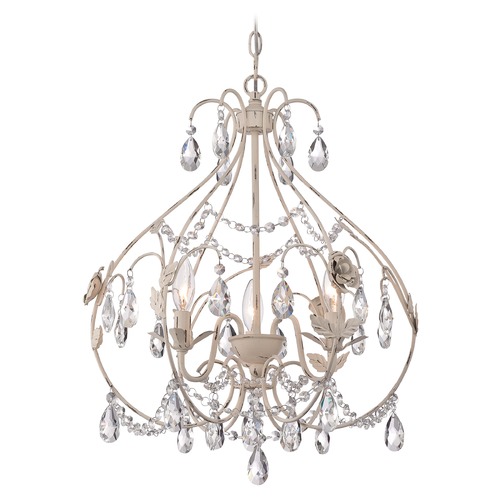 Mini Chandeliers Provencal Blanc Chandelier by Minka Lavery