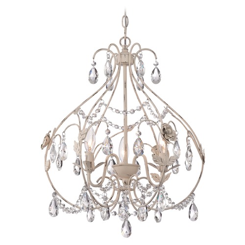 Minka Lavery Mini Chandeliers Provencal Blanc Mini-Chandelier by Minka Lavery 3154-648