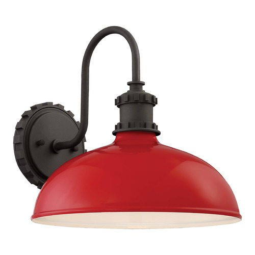 Barn Light Outdoor Wall Light Red Escudilla by Minka Lavery