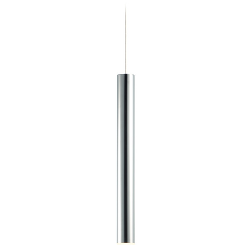 Flute 23.75-Inch LED Pendant in Polished Chrome by ET2 Lighting