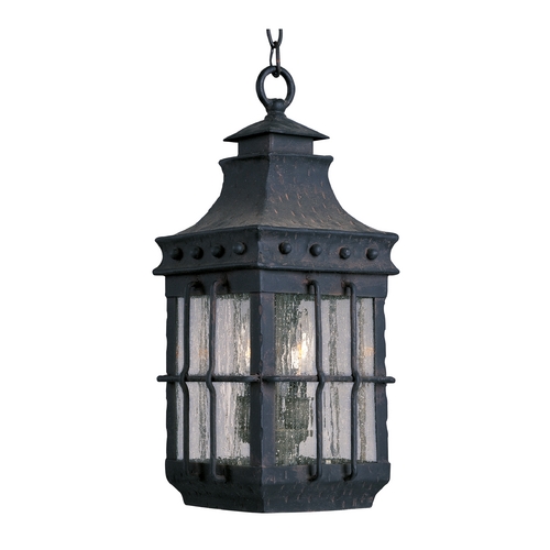 Nantucket Country Forge Outdoor Hanging Light by Maxim Lighting