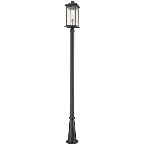 Z-Lite Portland Black Post Light by Z-Lite 531PHBXLR-519P-BK
