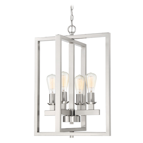 Chicago Brushed Polished Nickel Pendant by Craftmade Lighting