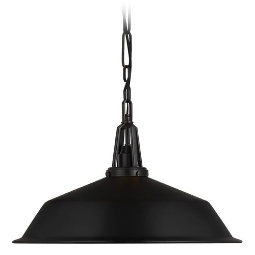Chapman & Myers Layton 20-Inch Pendant in Bronze by Visual Comfort Signature