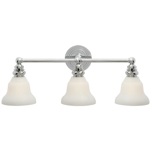 E.F. Chapman Boston 3-Light in Polished Nickel by Visual Comfort Signature