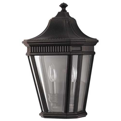 Cotswold Lane 16-Inch Outdoor Wall Light in Grecian Bronze by Generation Lighting