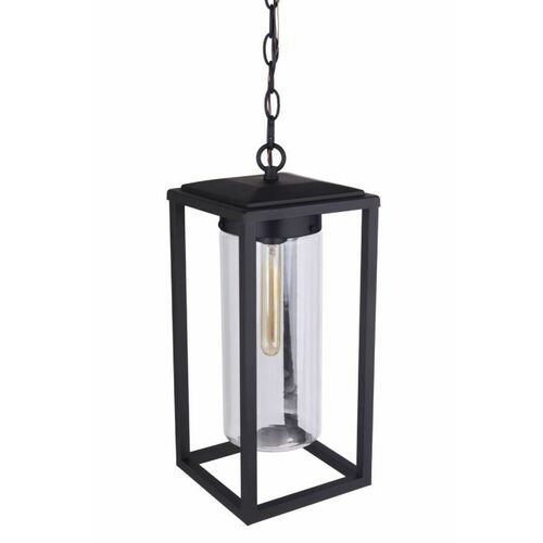 Neo 18-Inch High Outdoor Hanging Light in Black by Craftmade Lighting