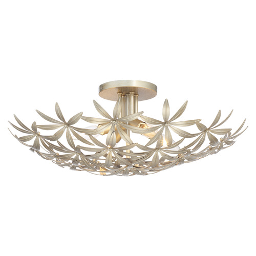 Flower Child 4-Light Semi-Flush in Ambry Gold by Minka Lavery