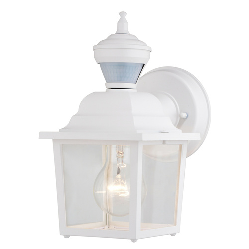 Vaxcel Lighting Bedford Textured White Outdoor Wall Light by Vaxcel Lighting T0733