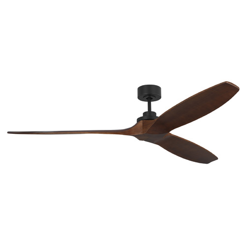 Visual Comfort Fan Collection Sean Lavin Collins Smart 70 Midnight Black Ceiling Fan Without Light