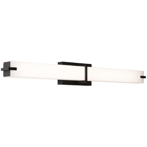 Afx Lighting Miller Black LED Vertical Bathroom Light